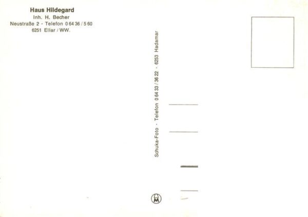 Ellar Limburg Lahn Haus Hildegard Gastraum Gaestezimmer – Bild 2