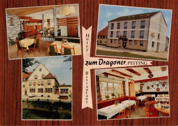 Peiting Hotel zum Dragoner Restaurant Gastraeume