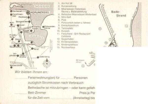 Horumersiel Wangerland Ferienhaus Bendiks Fitnessraum Saune Fremdenzimmer Badest – Bild 2