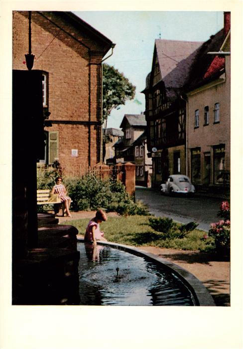 Gladenbach Marktstrasse Brunnen