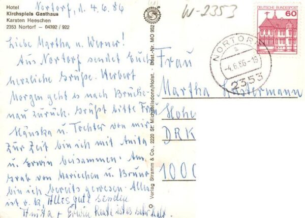 Nortorf Neumuenster Hotel Kirchspiels Gasthaus – Bild 2