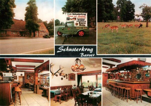 Barver Gasthof Schusterkrug Gastraeume Rehe