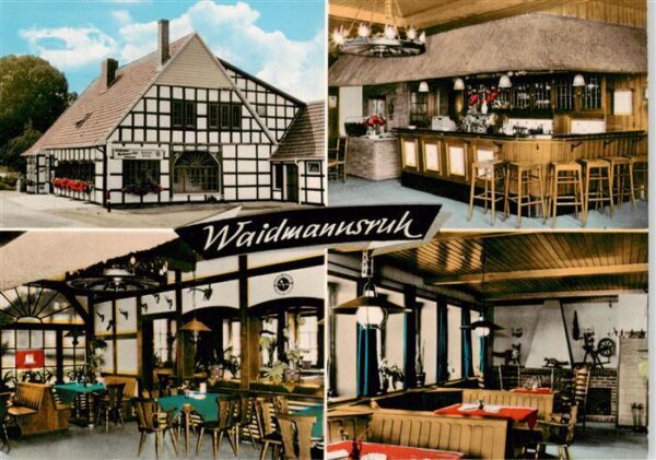 Boerninghausen Preussisch Oldendorf Altdeutsche Gaststaette Waidmannsruh Gastrae
