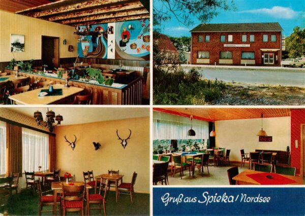 Spieka-Neufeld Nordsee Restaurant Pension Eymers Gastraeume