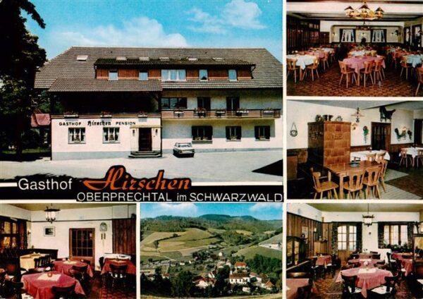 Oberprechtal Gasthof Hirschen Gastraeume Panorama