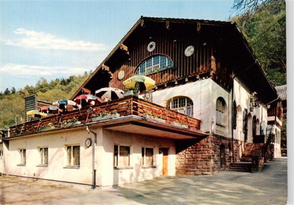 Heidelberg  Neckar Terrassen Cafe Restaurant Schuetzenhaus