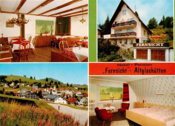 Altglashuetten Hotel Pension Fernsicht Gaststube Zimmer Panorama