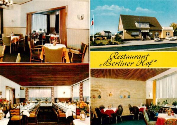 Heide Holstein Restaurant Berliner Hof Gastraeume