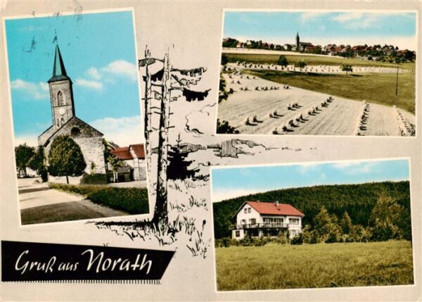 Norath Haus Marienau Kirche Panorama