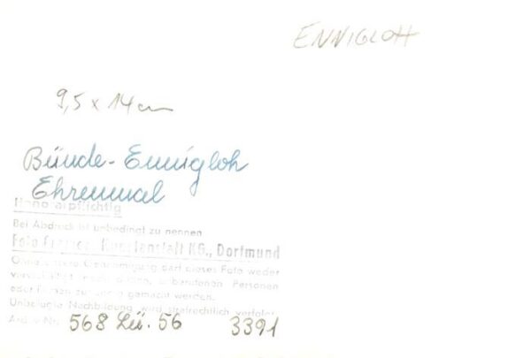 Ennigloh Buende Ehrenmal – Bild 2