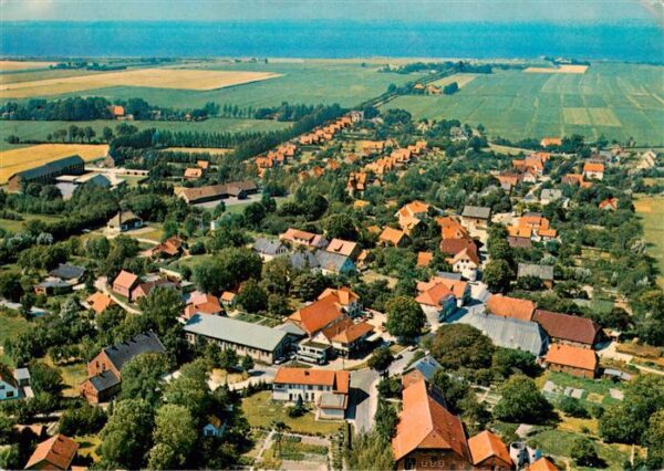 Tossens Nordseebad Fliegeraufnahme