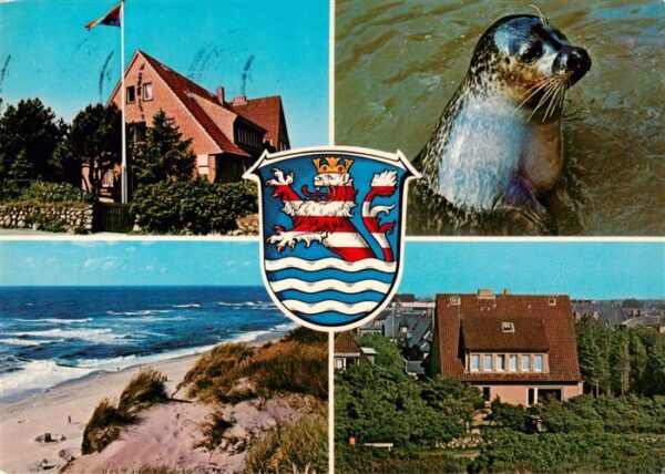 Westerland Sylt Erholungsheim des Schwalm Eder Kreises Robbe Duenen Strand