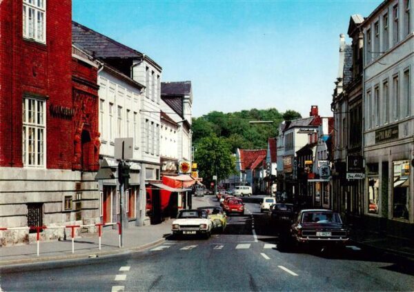 Bad Segeberg Kirchstrasse mit Kalkberg