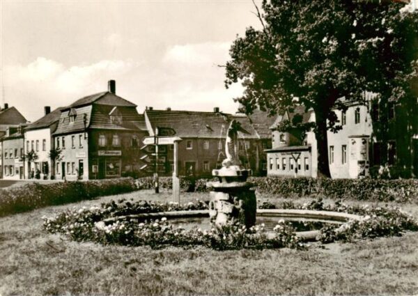 Bad Lausick Untermarkt Brunnen