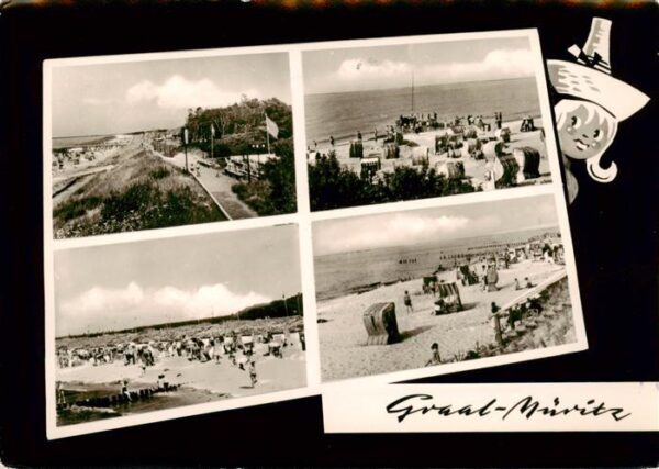 Graal-Mueritz Ostseebad Strandpromenade Strand