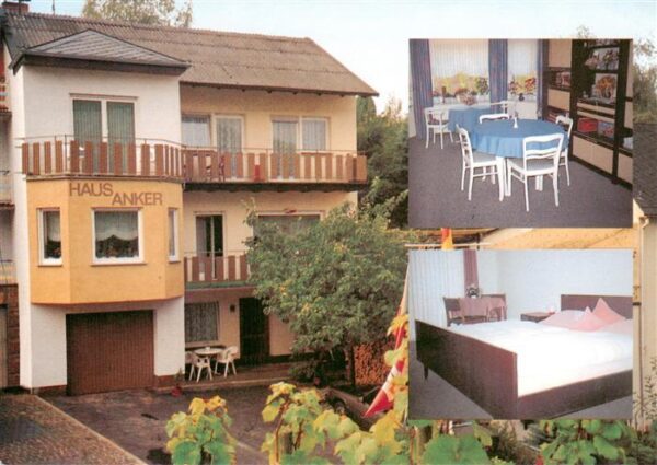 Bruttig Mosel Haus Anker Gaststube Zimmer