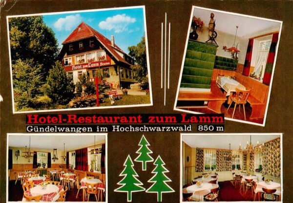 Guendelwangen Hotel Restaurant zum Lamm Gastraeume