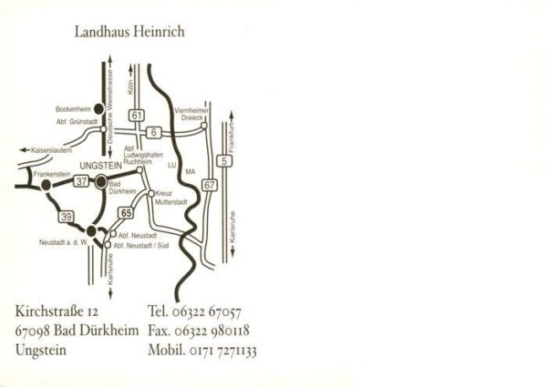 Bad Duerkheim Landhaus Heinrich – Bild 2