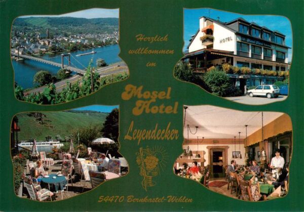 Wehlen Mosel Mosel Hotel Leyendecker Panorama Hotel Terrasse Gastraum