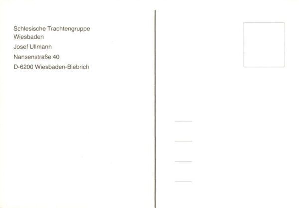 Wiesbaden Schlesische Trachtengruppe Wiesbaden – Bild 2