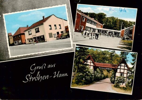 Stroehen Ladengeschaeft Neue Schule Tierpark Stroehen Eingang