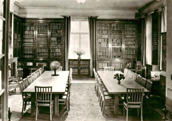 Gaussig Doberschau-Gaussig Erholungsheim der TU Dresden Grosse Bibliothek