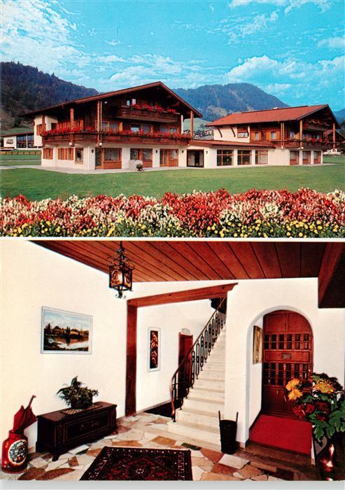 Reit Winkl Gaestehaus zum Postillion Treppenaufgang