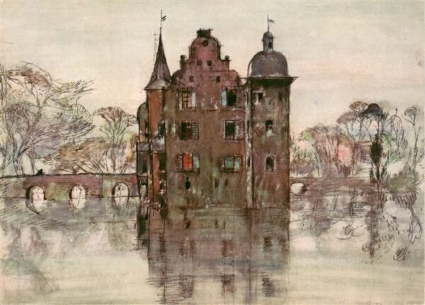 Dortmund Schloss Bodelschwing Kuenstlerkarte