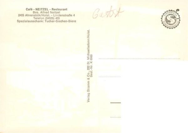Ahrensboek Ostholstein Cafe Neitzel Terrassen – Bild 2