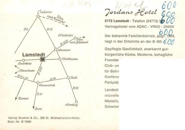 Lamstedt Jordans Hotel Gastraeume – Bild 2