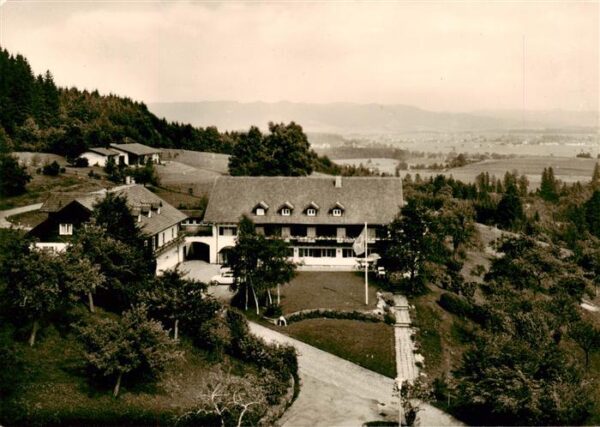 Isny Allgaeu Berghotel Jaegerhof Panorama