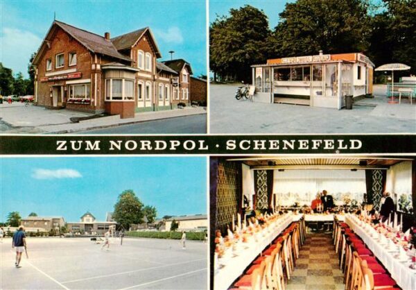 Schenefeld Holstein Gaststaette Zum Nordpol Kiosk Tennisplatz Festsaal