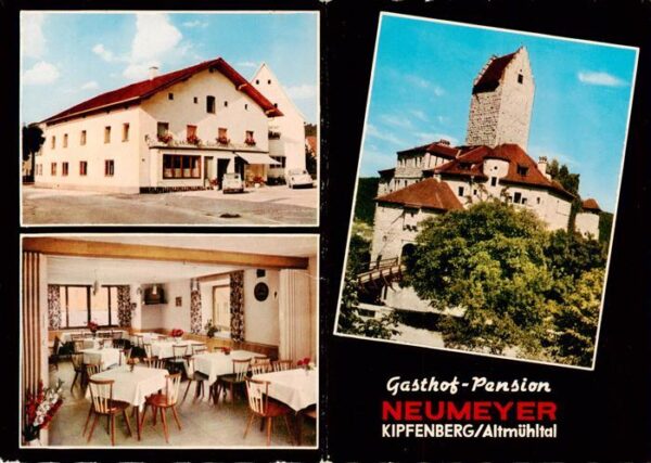 Kipfenberg Altmuehltal Gasthof Pension Neumeyer Gaststube Schloss