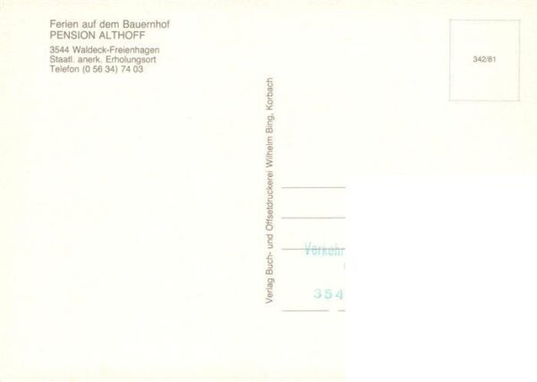 Freienhagen Waldeck Pension Althoff – Bild 2