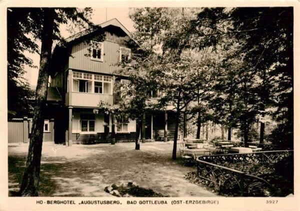 Bad Gottleuba-Berggiesshuebel Berghotel Augustusberg