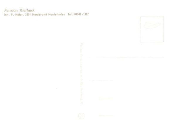 Norderhafen Pension Kiefhuck Nordstrand – Bild 2