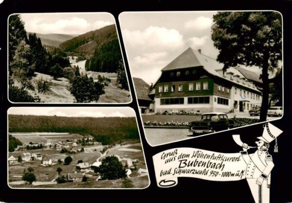 Bubenbach Hotel Gasthof Landschaftspanorama Schwarzwald