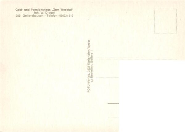 Gellershausen Edertal Gast- und Pensionshaus Zum Wesetal Panorama – Bild 2
