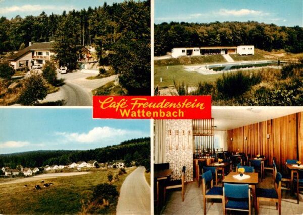 Wattenbach Kassel Cafe Freudenstein Gaststube Panorama