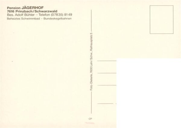 Prinzbach Biberach Pension Jaegerhof Pool – Bild 2