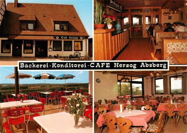 Absberg Baeckerei Konditorei Cafe Herzog Gastraeume Terrasse