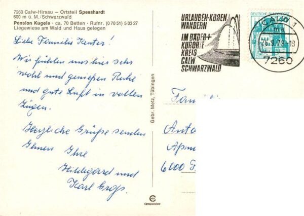 Spesshardt Pension Kugele – Bild 2