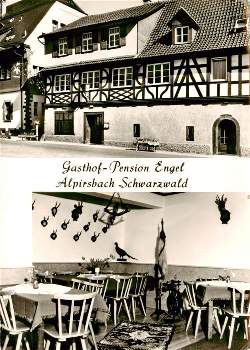 Alpirsbach Gasthof Pension Engel Gaststube