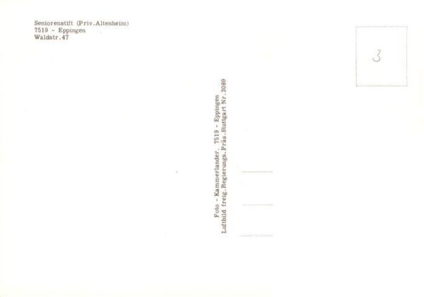 Eppingen Seniorenstift Fliegeraufnahme – Bild 2