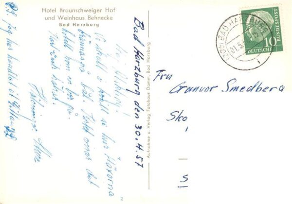 Bad Harzburg Hotel Braunschweiger Hof und Weinhaus Behnecke – Bild 2