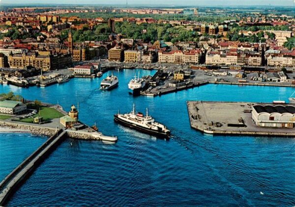 Haelsingborg Helsingborg Sweden Fliegeraufnahme