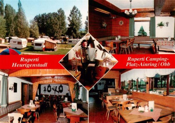 Ainring Ruperti Heurigenstadl Ruperti Camping Platz Gastraeume
