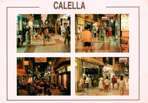 Calella de la Costa Calella de Mar ES Capvespre al carrer Esglesia