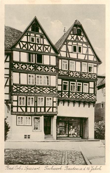 Bad Orb Fachwerk Bauten