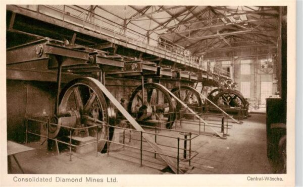 Luederitzbucht Namibia Consolidated Diamond Mines Ltd Central Waesche